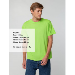 Футболка унисекс T-bolka 140, зеленое яблоко