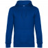 Толстовка с капюшоном унисекс King, ярко-синяя