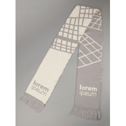 Шарф на заказ Tricksy Classic Fint, M, полушерсть