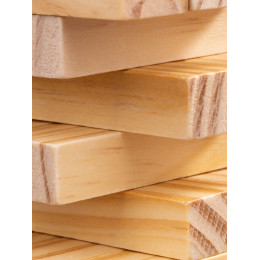 Игра «Деревянная башня мини», неокрашенная