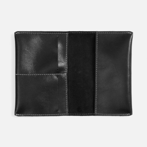 Обложка для паспорта Apache, ver.2, черная