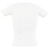 Футболка женская с круглым вырезом Lady 220 белая