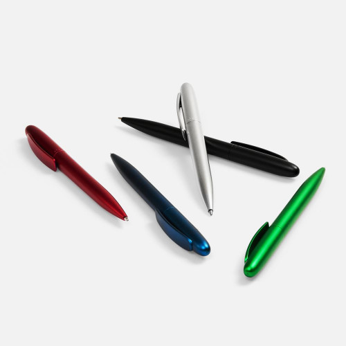 Ручка шариковая Moor Silver, черный металлик