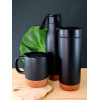 Термостакан Steady, черный