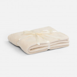 Плед Plush, бежевый