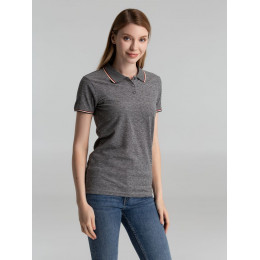 Рубашка поло женская Paname Women, черный меланж