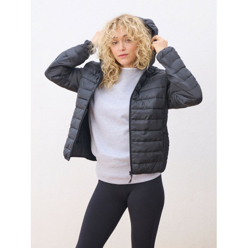 Куртка с капюшоном женская Stream Women, черная