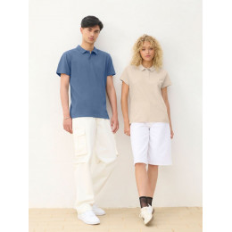 Рубашка поло женская Pacific Women, синяя (джинс)