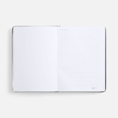 Ежедневник Metal Frame на заказ, датированный, серый