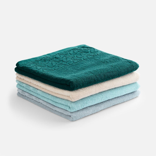 Полотенце махровое Hoya, среднее, темно-серое