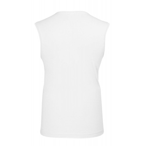 Футболка мужская без рукавов Jazzy 170, белая