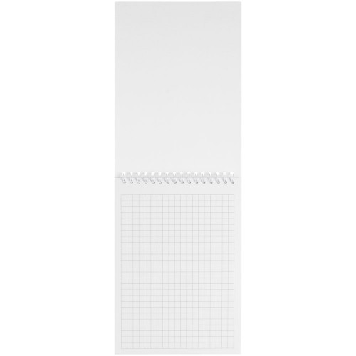 Блокнот Issa в клетку, белый