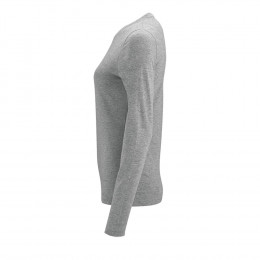 Футболка с длинным рукавом Imperial LSL Women, серый меланж