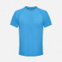 Футболка спортивная унисекс Vortex, ярко-бирюзовая