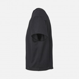 Футболка унисекс Nino с V-образным вырезом, черная