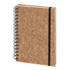 Блокнот XIANKEL A5 на пружине, твердая обложка, пробковая ткань