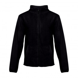 Толстовка мужская HELSINKI, черный, S, 100% полиэстер, 260 г/м2