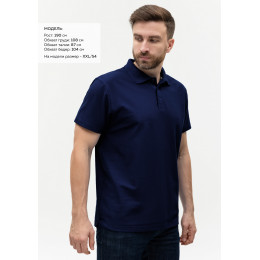 Рубашка поло мужская STAN хлопок/полиэстер 185, 04