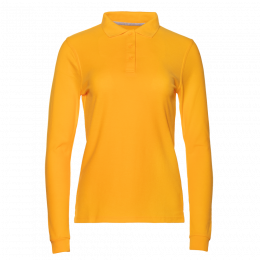 Рубашка поло женская STAN длинный рукав хлопок/полиэстер 185, 04SW