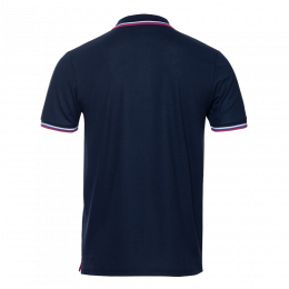 Рубашка поло мужская STAN триколор хлопок/полиэстер 185, 04RUS