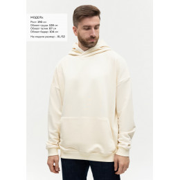 Худи унисекс STAN оверсайз футер без начёса 350, 66
