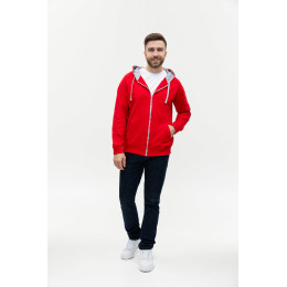 Толстовка мужская STAN с капюшоном на молнии футер без начёса 260, 61