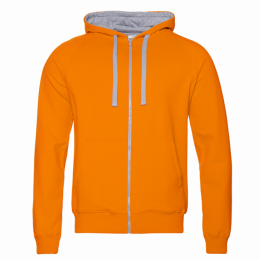 Толстовка мужская STAN с капюшоном на молнии футер без начёса 260, 61