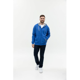 Толстовка мужская STAN с капюшоном на молнии футер с начёсом 280, 17