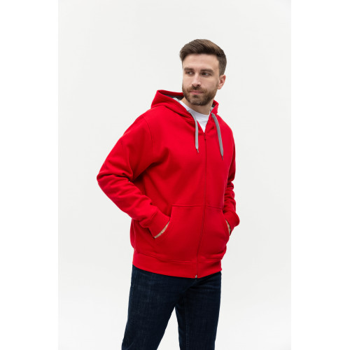 Толстовка мужская STAN с капюшоном на молнии футер с начёсом 280, 17