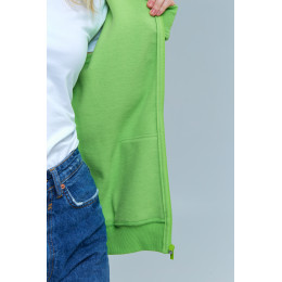 Толстовка женская STAN с капюшоном на молнии футер с начёсом 280, 17W