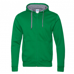 Толстовка мужская STAN с капюшоном на молнии футер с начёсом 280, 17