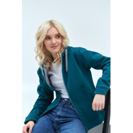 Толстовка женская STAN с капюшоном на молнии сэндвич 320, 19