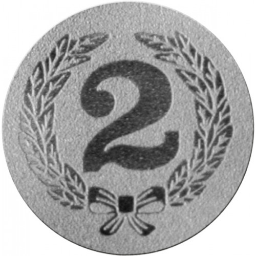 Жетон самоклеящийся д.25 2 место PS1-A37/S