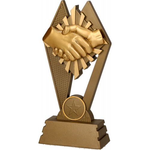 Фигурка литая Трофей Рукопожатие RP3015 17.5см