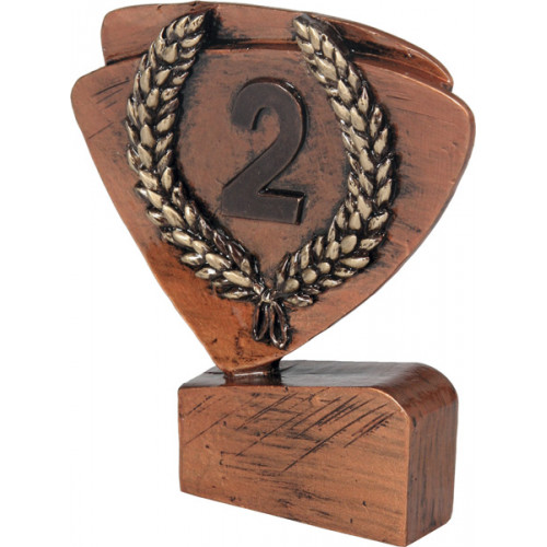 Фигурка литая 2 место 11см RFEL5002/B/BR