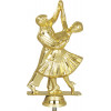 Фигурка пластиковая Танцы 12083/G 12см