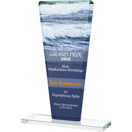 Награда хрустальная GS103-25 25см (10мм)