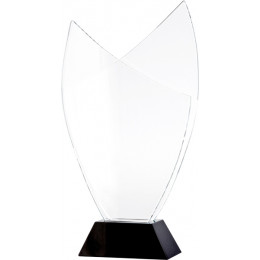 Награда хрустальная 38см футляр в комплекте C042