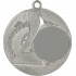 Медаль 2 место MMC5057/S 50(25) G-2мм