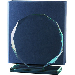 Награда стеклянная (сувенир) 80613 (19см) футляр в комплекте