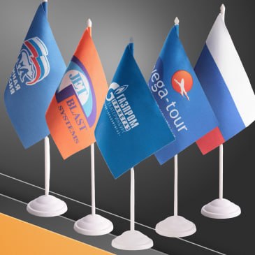 Флажки настольные