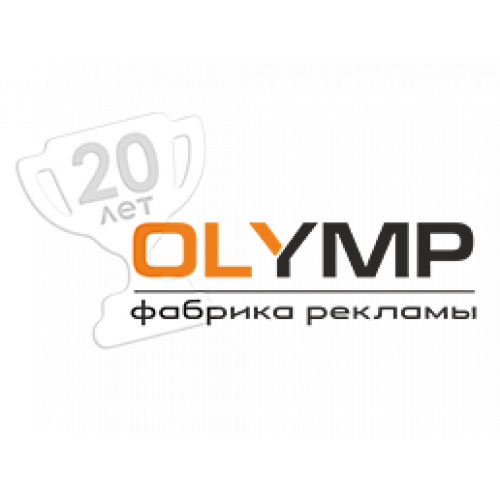 Значок полимерный круглый на металлической фурнитуре