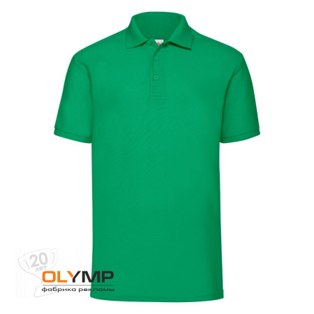 Рубашка поло мужская"65/35 Polo"                                                                                         зеленый   
