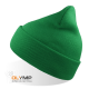 Шапка вязаная  двойная Wind-S зелёный 