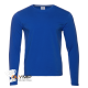 Футболка унисекс с длинным рукавом STAN хлопок/эластан 180, 35 синий 